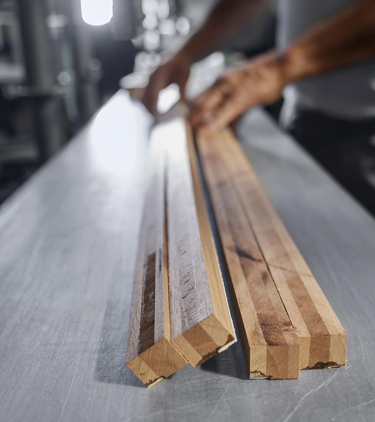 Wood species used for Dénériaz ski cores